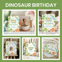 Boy Dinosaur Birthday