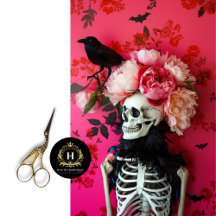 Bone Elegance Decoupage Tissue Paper