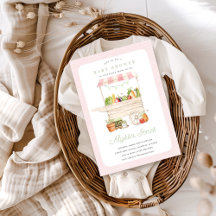 Farmer's Market Girl Baby Shower 