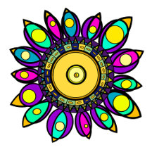 PEACOCK MANDALA