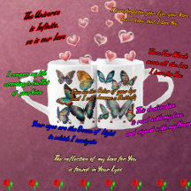 Poetry about Love on Mugs 