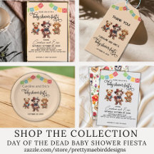 Día De Los Muertos Baby Shower Fiesta