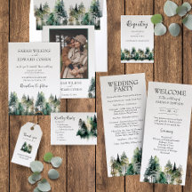 Rustic Forest Wedding 