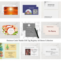 Cards: Business, Thank You, Gift Tags, Registry