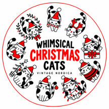 Whimsical Christmas Cats Gifts