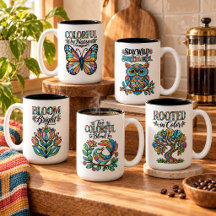 Artfully Bold: Mugs