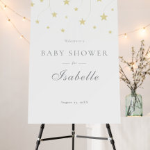 Elegant Little Stars Baby Shower