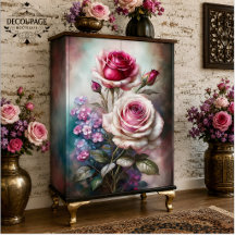 Roses Decoupage Tissue Paper Collection