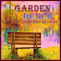 Fall, Autumn Garden Bench Quotes, Posters, Cards 