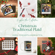 Traditional Plaid/Tartan Pattern (Red and Green)
