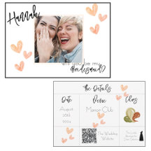 Bridesmaid and Maid of Honor Proposal cards