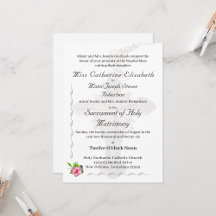 Nuptial Rose Traditional Catholic Wedding Suite