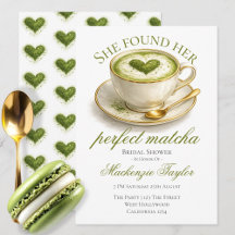 Perfect Matcha Bridal Shower