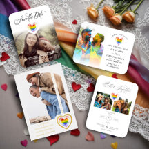 Cute Pride LGBTQ+ Rainbow Heart Designs