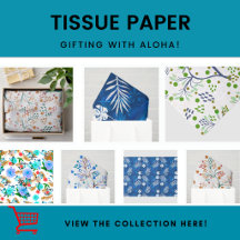 Hawaiian‑Inspired Tissue Paper