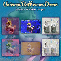 Unicorn Bathroom Decor