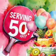 Ping Pong 50th Birthday 