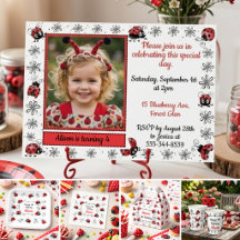Whimsical Ladybugs Birthday Party