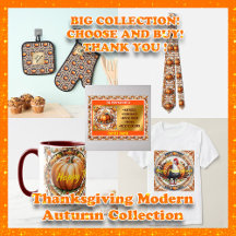Thanksgiving Modern Autumn Collection
