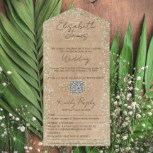 Baby's Breath Rustic Coordinated Wedding Suite