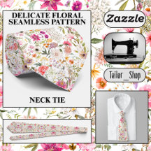 Floral Elegance Necktie Collection