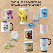 CHIC MUGS & COASTERS TO ELEVATE YOUR DRINKWARE