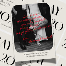 Modern Typography Save the Date Collection