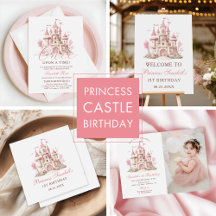 Princess Castle Girl Birthday Party