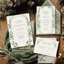 Elegant Botanical Wedding Collection