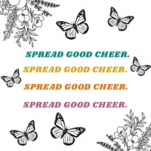 Spread Cheer + Not Germs ♡