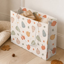 Happy Cute Pumpkin Pattern