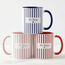 Trendy Striped Mugs