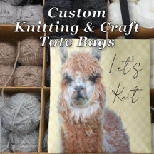 Knitting Bags, Personalized