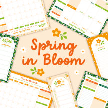 Spring in Bloom Stationery Collection