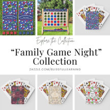 Family Game Night Collection by Blissful Learning