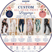Personalized Custom All-Over-Print Leggings 
