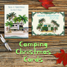 Camping Christmas Cards