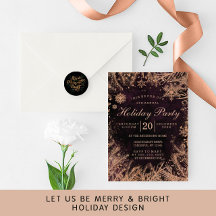 Let us be Merry & Bright Typography