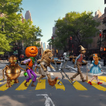 Yellow crosswalk