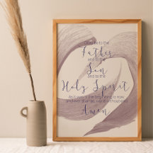 Glory Be Prayer Wall art and Decor