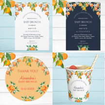 ORANGE CITRUS BABY BRUNCH