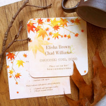 Autumn Maple Tree Wedding Collection