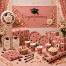 Graduation Gift Wrapping Paper | Congratulations 