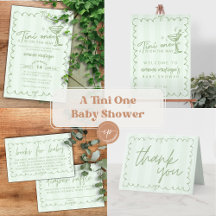 A Tini One is on the Way Baby Shower