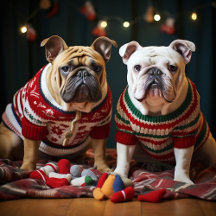 Dogs at Christmas