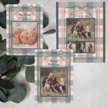 Modern Vintage Plaid Memories