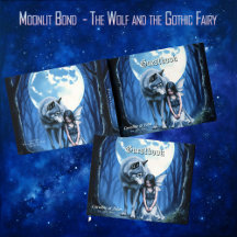Moonlit Bond – The Wolf and the Gothic Fairy. 