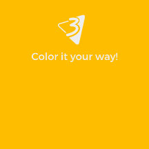 Curated Yellow Business Cards