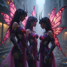 Cyberpunk Fairies