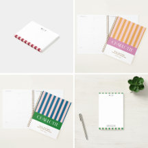 Colorful Stylish Bright Minimalist Stationery Gift